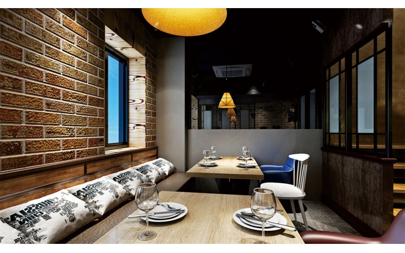 闵行230平米韩国餐厅设计装修图片